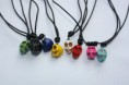 COLLAR CALAVERA CON CUERO