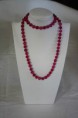 COLLAR DE ÁGATA FUXIA